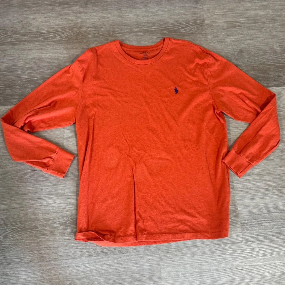 Polo Ralph Lauren Long Sleeve T-Shirt Mens L Multicolor Lot of 3 Cotton Crewneck